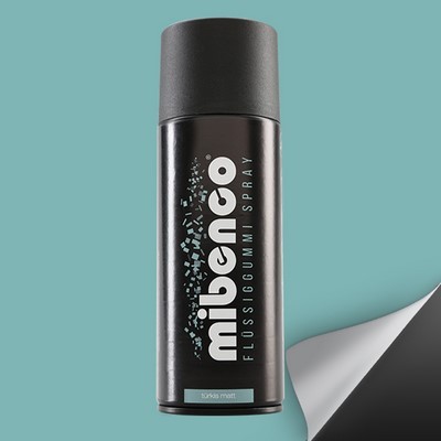 Mibenco Spray Goma Liquida 400 Ml Turquesa Mate