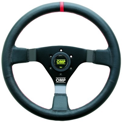 RACING WHEEL OMPS WRC BLACK / RED DIAM 350